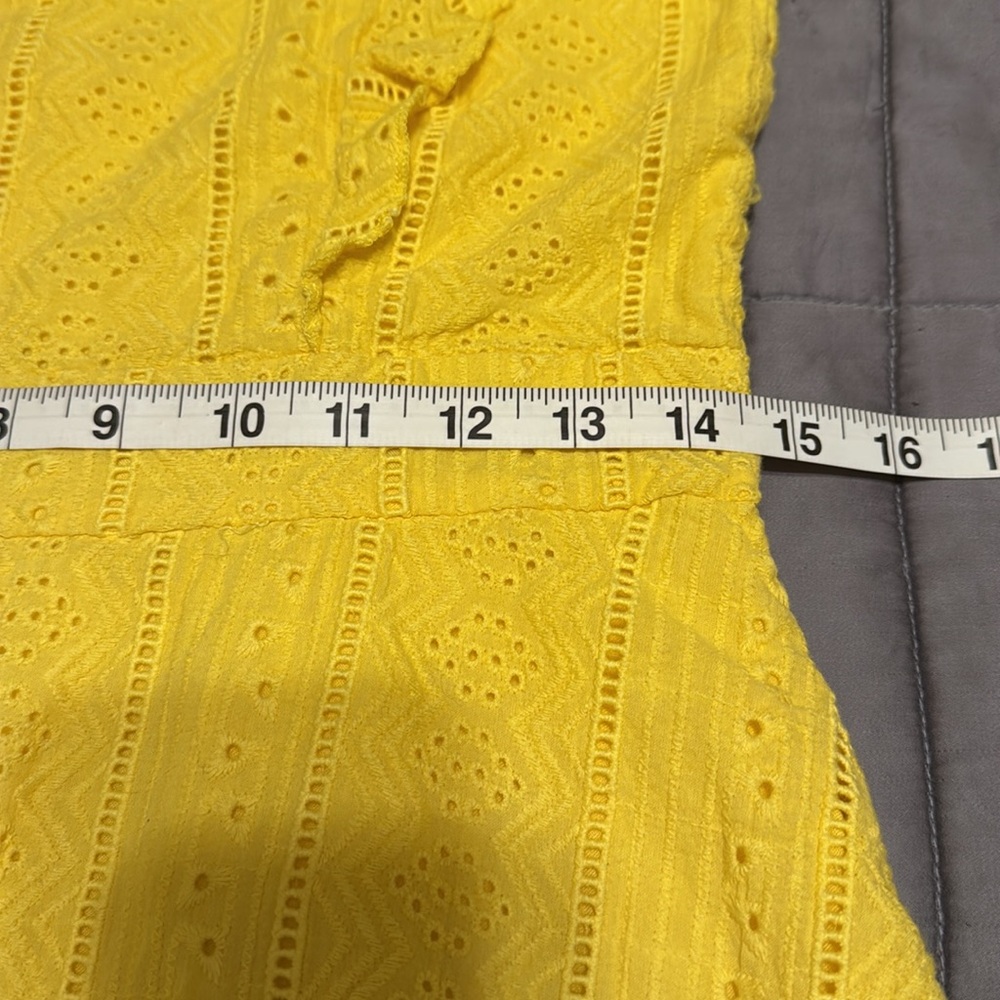 Ecowish Yellow Ruffle Midi Dress - Picture 10 of 12